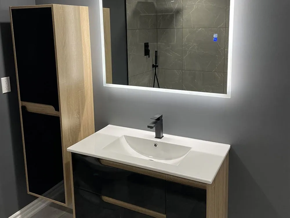 Modern luxury bathroom renovation