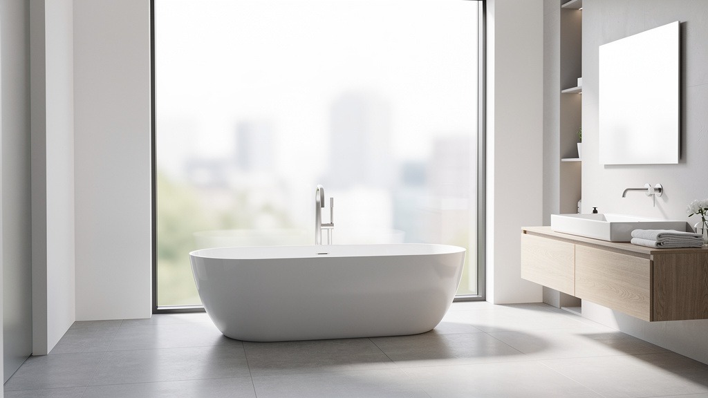 Modern luxury bathroom renovation