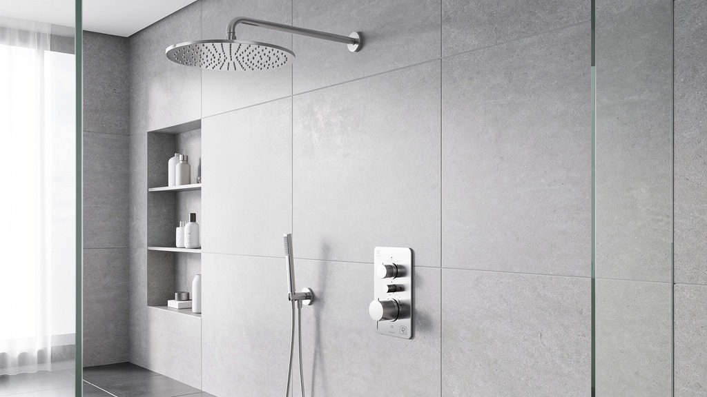 Modern luxury bathroom renovation