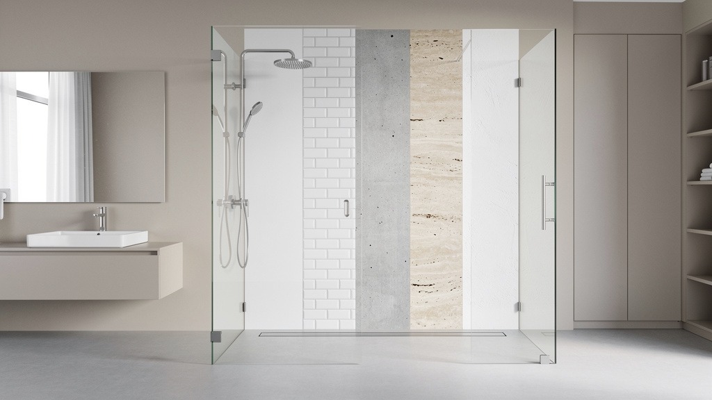 Modern luxury bathroom renovation